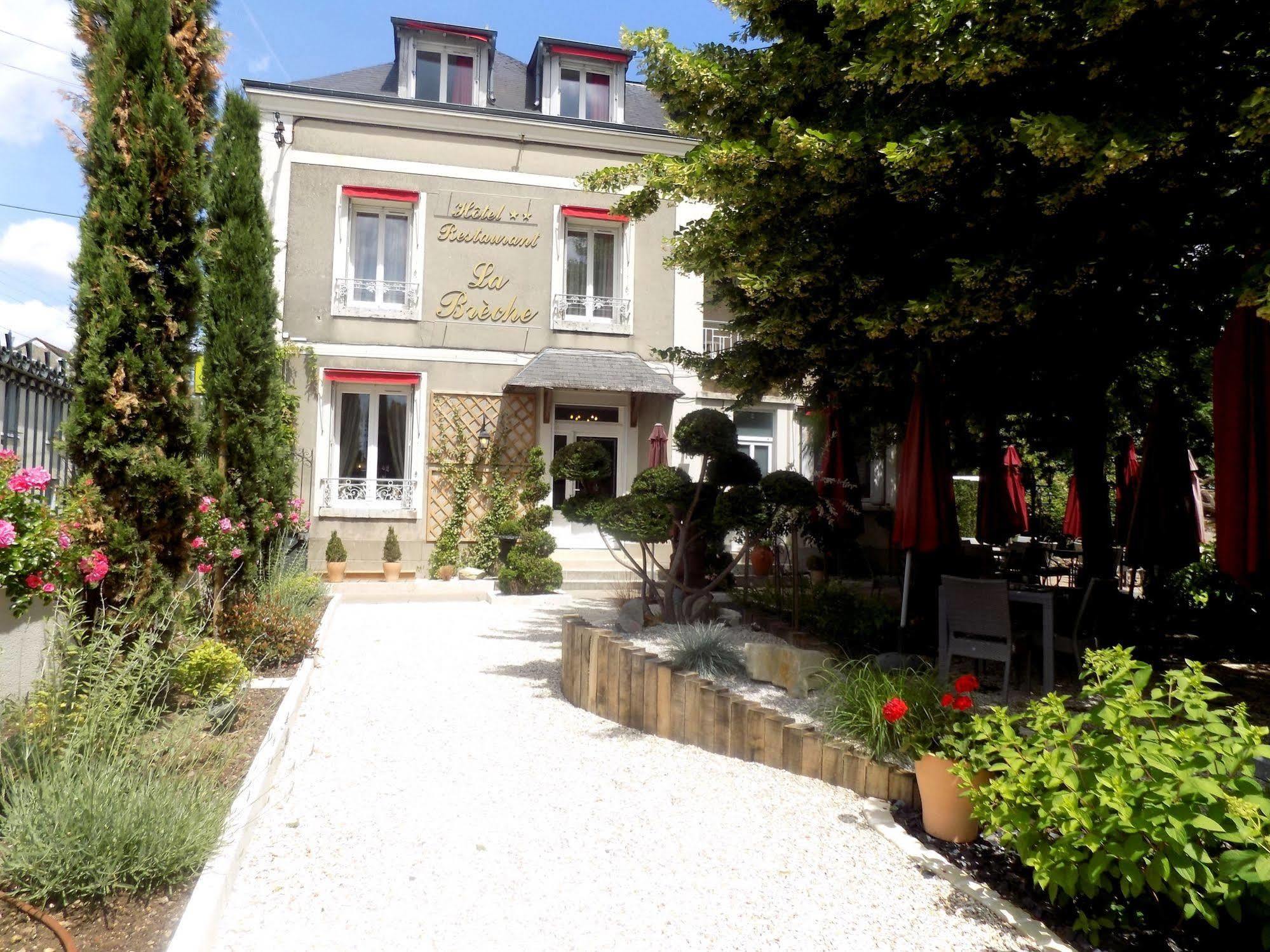 Logis Hotel La Breche - Restaurant Berthelot Amboise Exterior photo